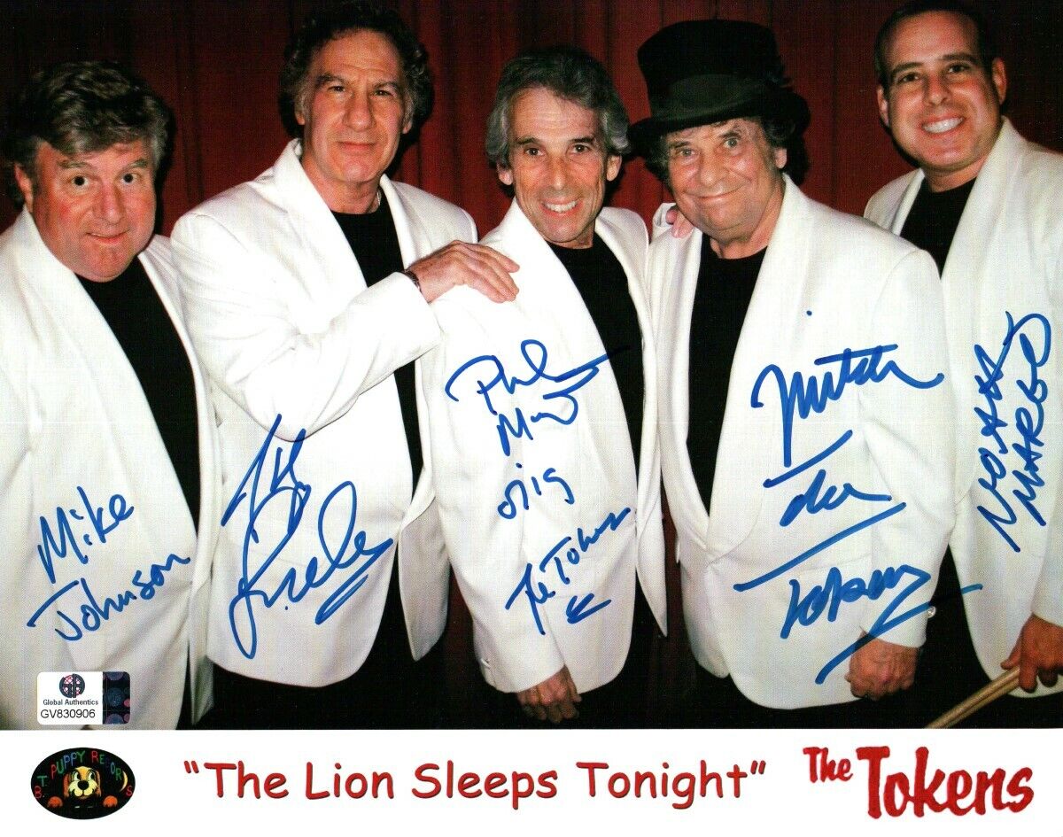 Philip Margo/Mitch Margo/J Leslie +2 Signed Autographed 8X10 Photo Poster painting Tokens 830906