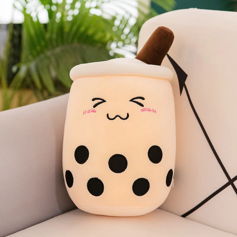Cuteeeshop Bubble Tea Marshmallow Plushies Cute Vintage Boba Tea Plushies Kawaii Family Perfect Gift