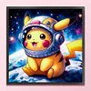 Pokémon-11CT Stamped Cross Stitch 40*40cm/15.75*15.75in