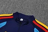 Kids Kit Spain 26-27 1/4 Zip Training Tracksuit Blue  Chandal