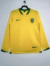 2006 Retro Long Sleeve Brazil Home Soccer Jersey 1:1 Thai Quality