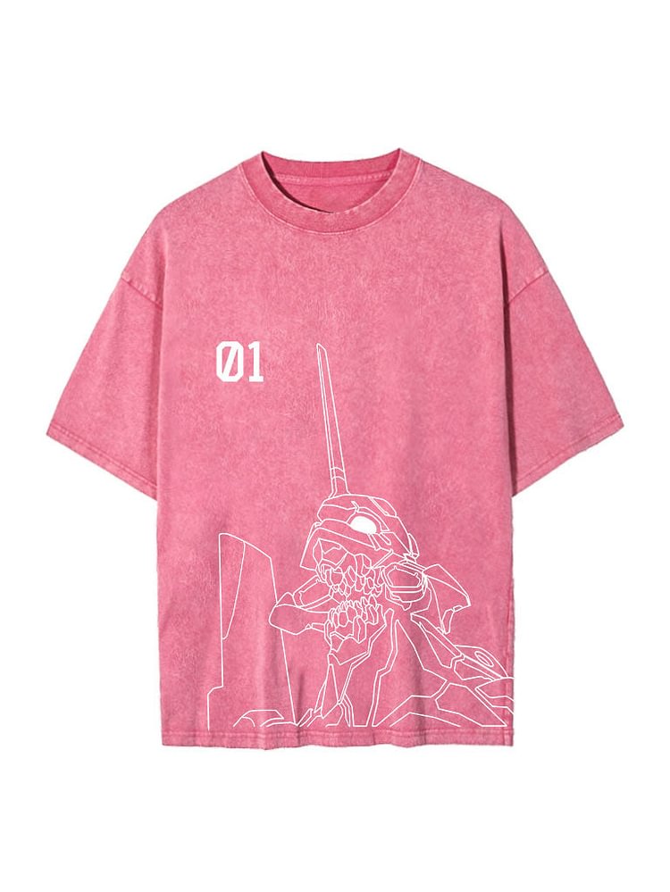 evangelion vintage tee