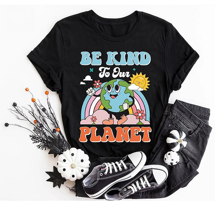 Earth Day Be Kind To Our Planet T-shirt socialshop