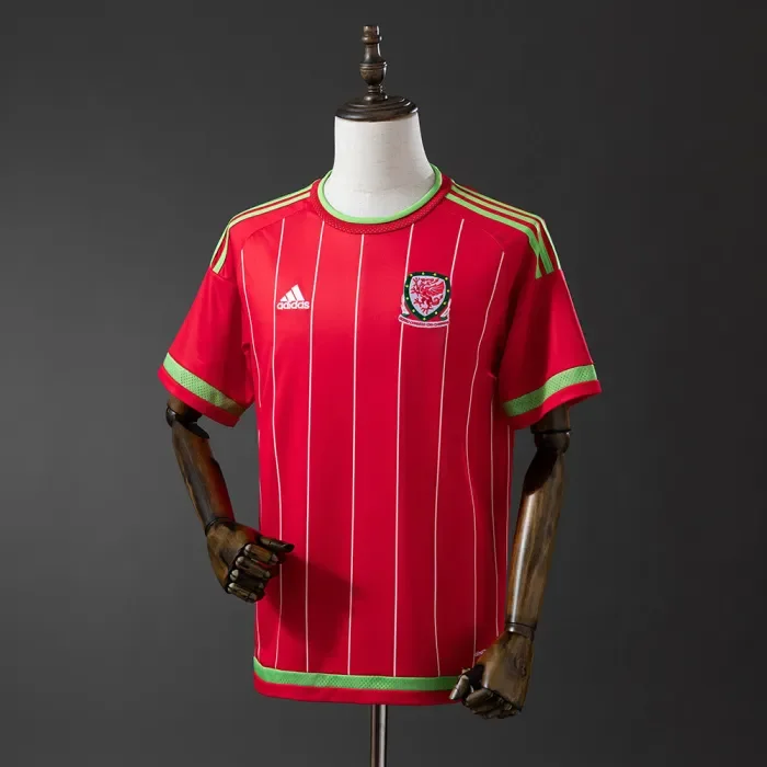Wales 2015/16 Retro Home Football Jersey