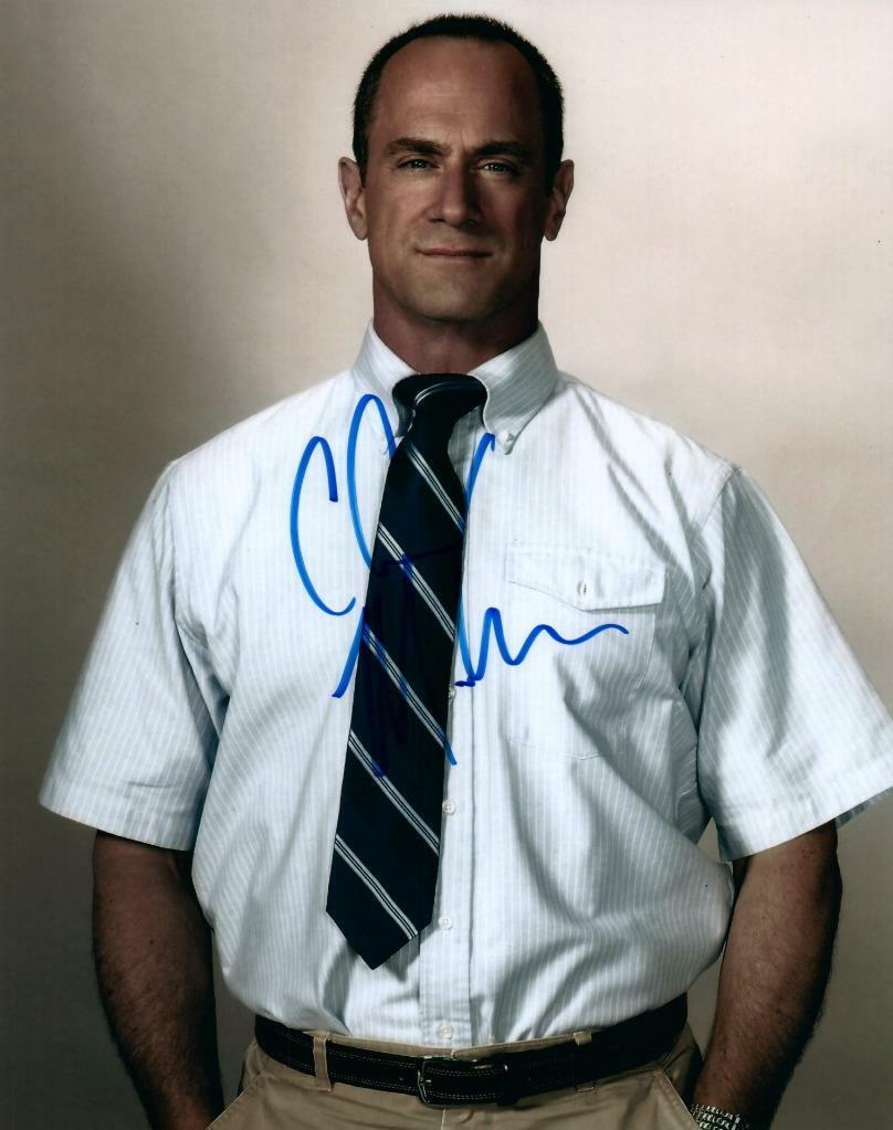 Christopher Meloni signed 8x10 Picture nice autographed Photo Poster painting pic with COA