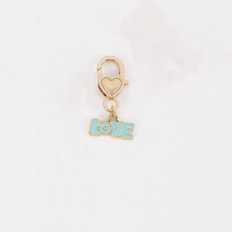 Cute Minimalist Elephant Metal Unisex Keychain