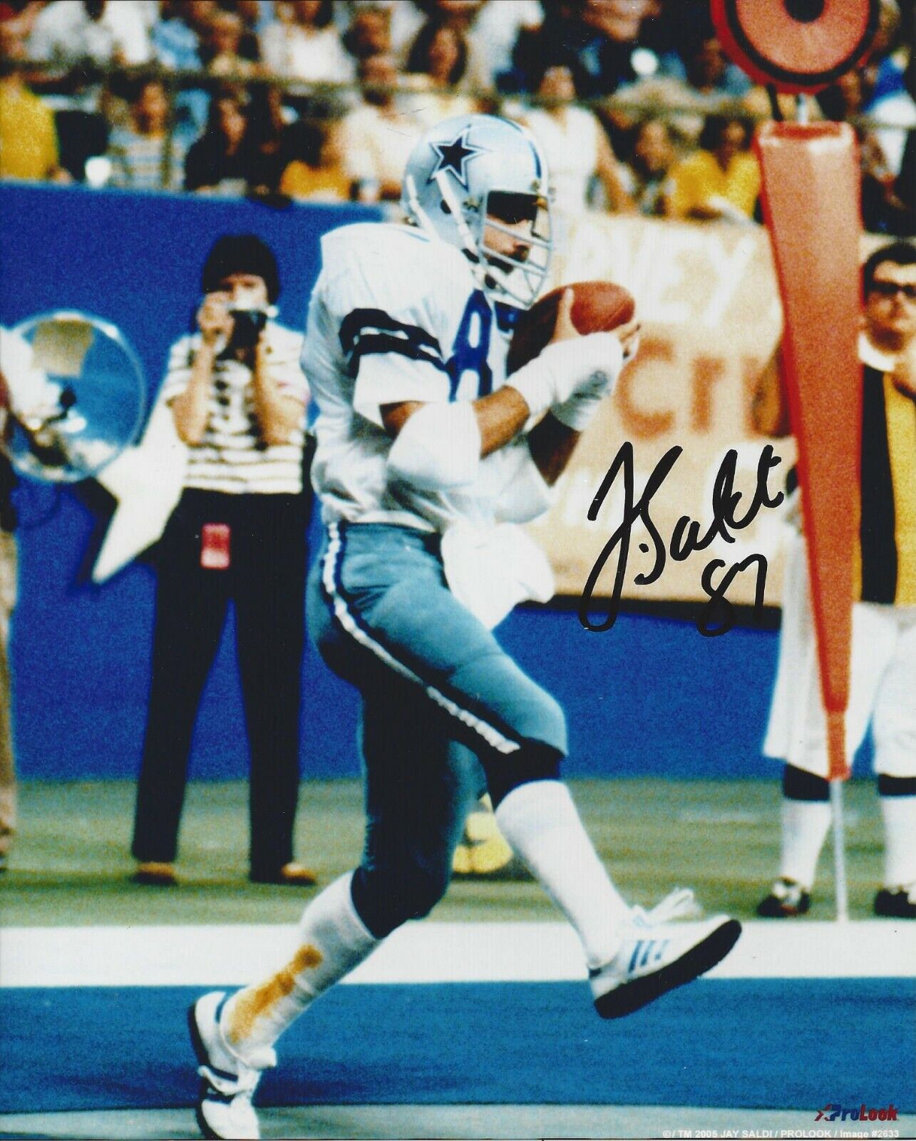 Jay Saldi Autographed 8x10 Dallas Cowboys#2