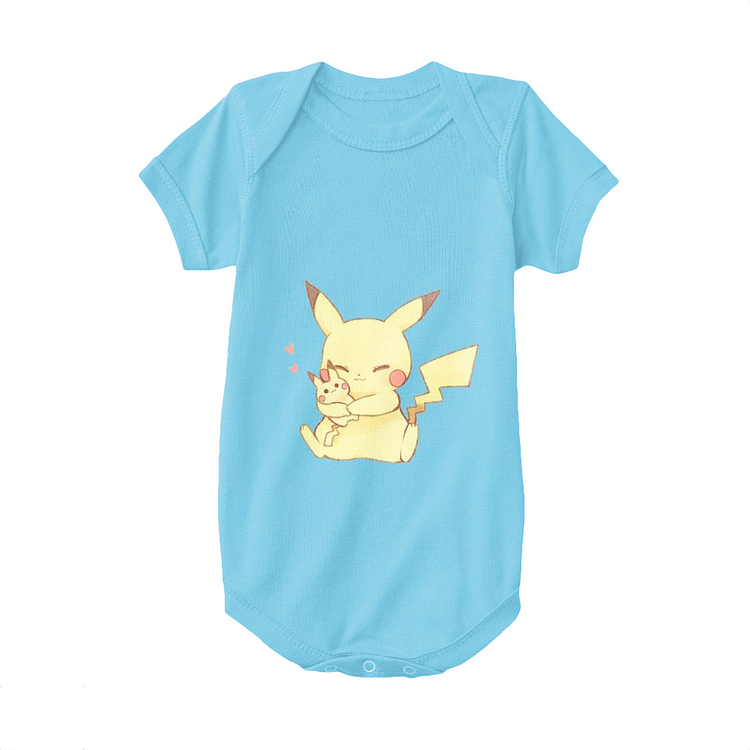 Pikachu And Baby, Pokemon Baby Onesie