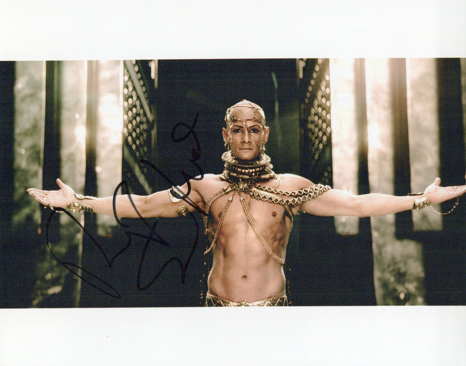 Rodrigo Santoro 300 Rise Of An Empire autographed Photo Poster painting signed 8x10 #4 Xerxes