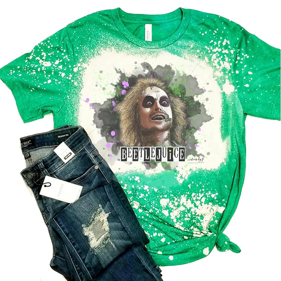 Casual Print Crew Neck Short Sleeve T-Shirt