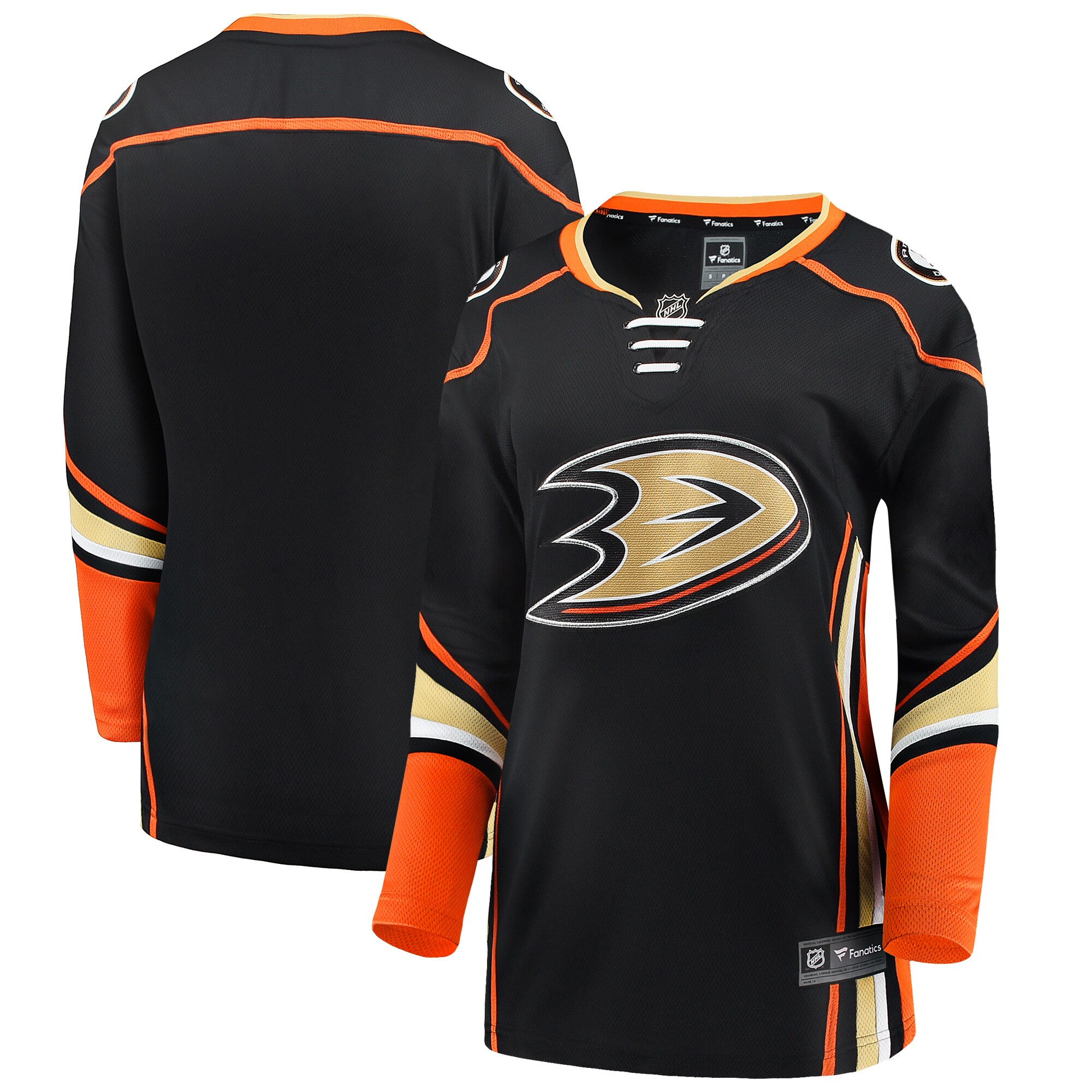 Anaheim Ducks Fanatics Women’s Breakaway Home Jersey – Black mysite