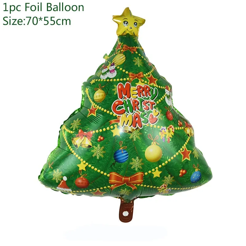 Christmas Decorations for Home Merry Christmas Balloons Banner Photo Booth Props 2022 Happy New Year Decorations Navidad 2020
