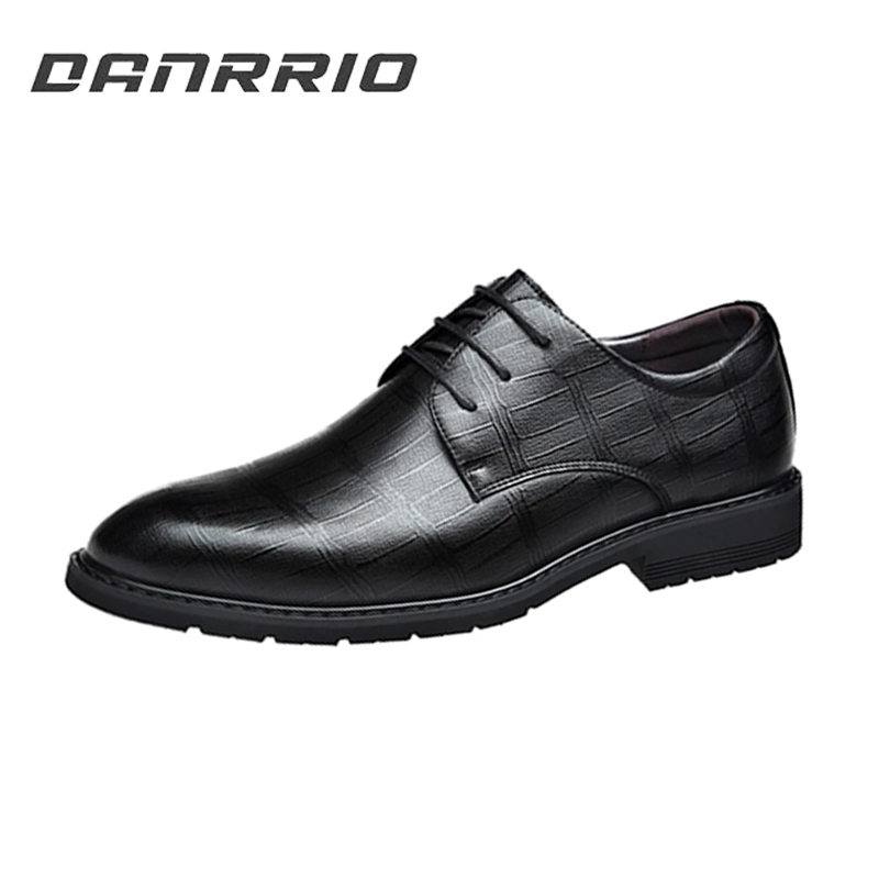 DANRRIO Crocodile Print Men's Casual Soft Soles Business Shoes DANRRIO.COM DANRRIO