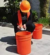 Forearm Forklift Bucket Buddy Harness Bucket Carrying System