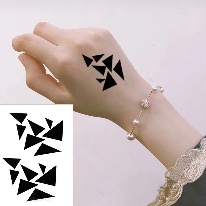 Waterproof Temporary Tattoo Stickers Angel Wings Fake Tatto Flash Tatoo Neck Hand Back Foot Body Art for Girl Women Men Kids