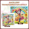 Diamond Painting -DIY Round Drill Rainbow Garden Minnie