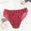 New lace sexy silk briefs