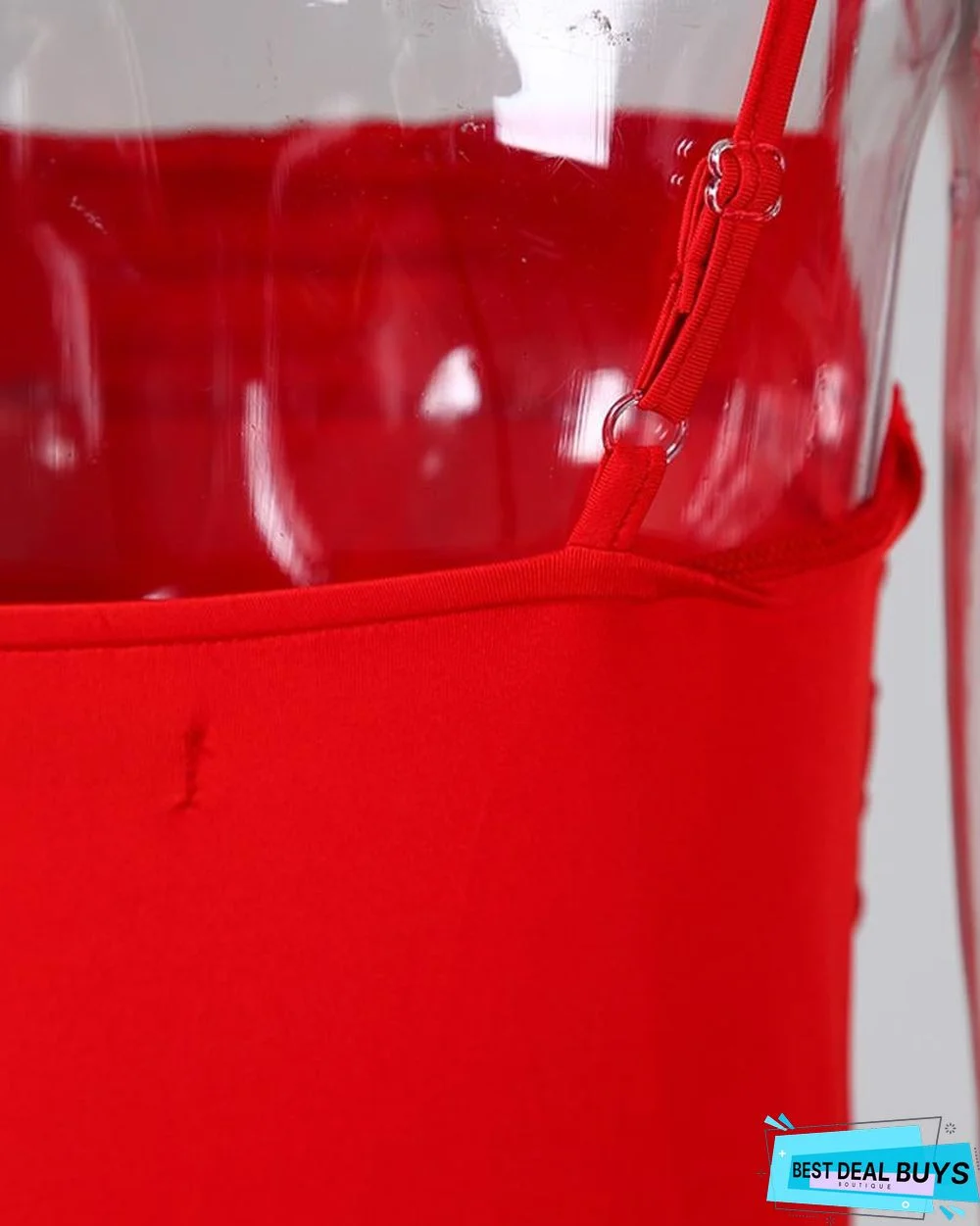 Passion Solid Slim Fit Cami Dress