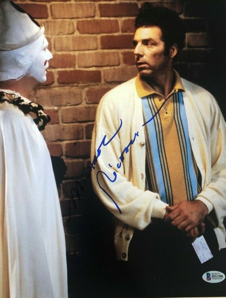 Michael Richards signed autographed 11x14 Photo Poster painting Seinfeld BECKETT COA