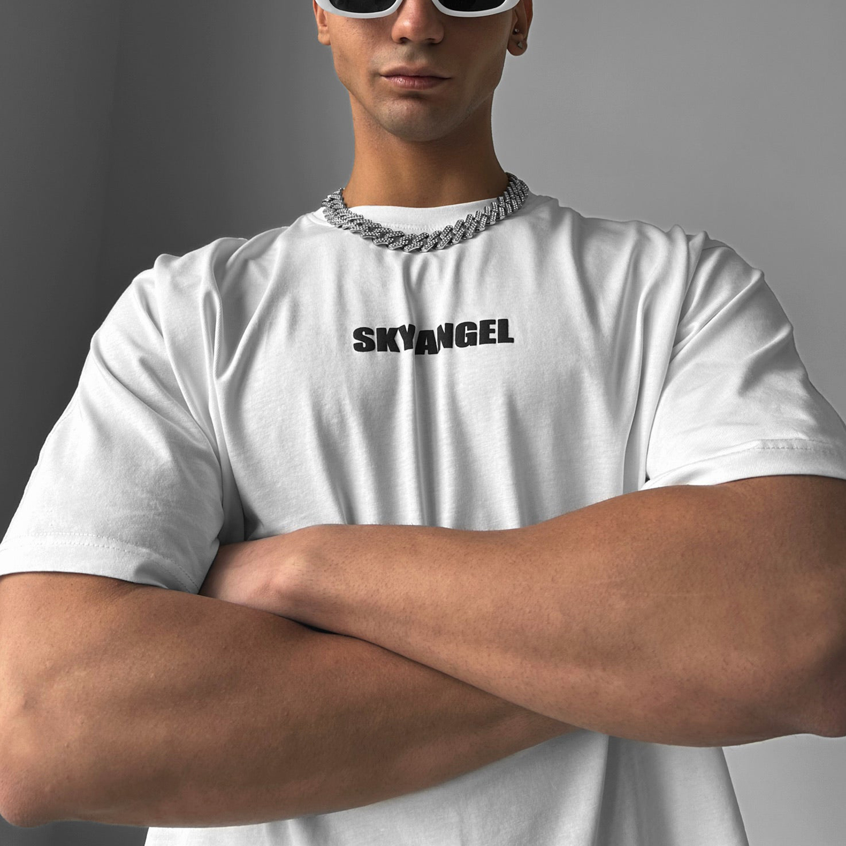 Oversized Sky Angel T-shirt