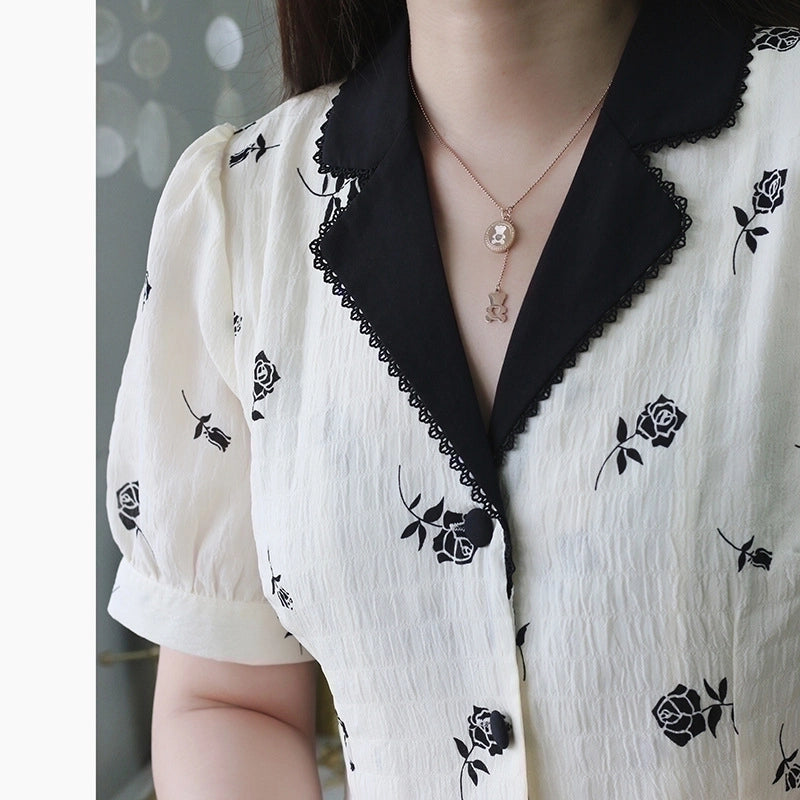 Sweet Bear 304 Stainless Steel Shell 18K Gold Plated Necklace