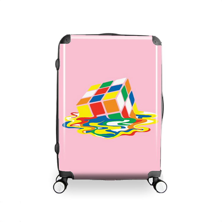Melting Into Water, Rubik Cube Hardside Luggage