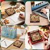 Kit de peinture en diamant DIY : bo&icirc;te &agrave; notes en bois pour papier de rangement Strass en perles
