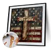 American Cross-Paint by Numbers Acrylic Painting 40*40CM