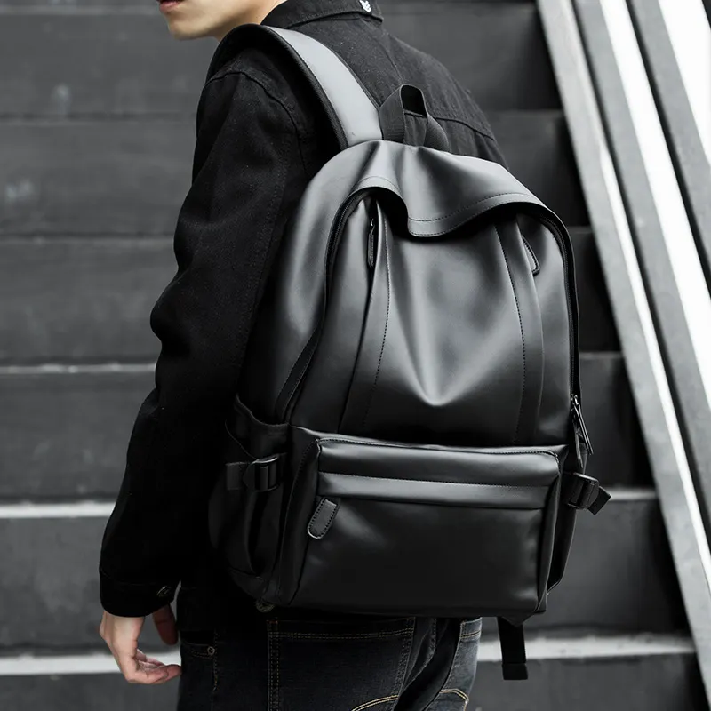 PVC Shoulders Business Travel Casual Fashion Computer Backpack Bags