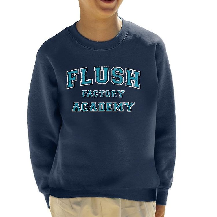 Fortnite Flush Factory Academy Varsity Text Kid's Sweatshirt