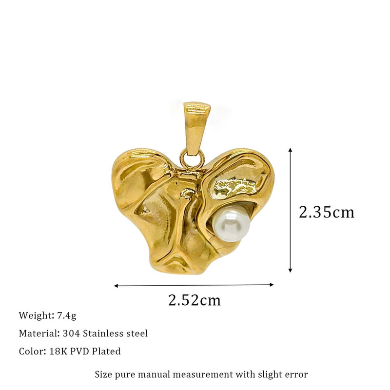 1 Piece 304 Stainless Steel Geometric Pendant Jewelry Accessories