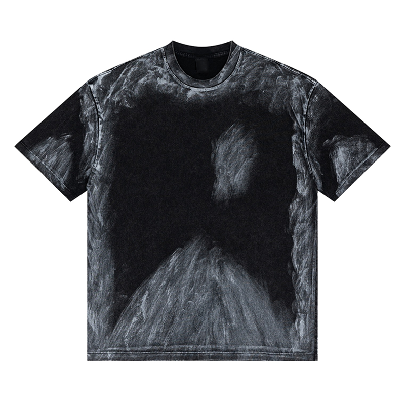 Men's Basic Washed Short Sleeve T-shirt