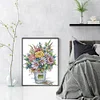 (Stamped/Counted) Colorful Vases-14CT Cross Stitch 33*44cm/12.99*17.32in