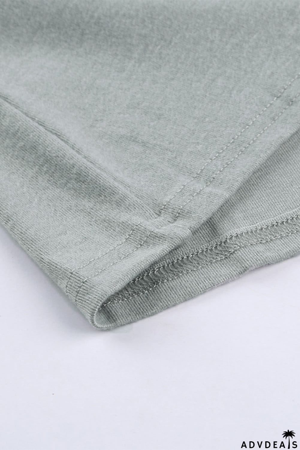 Sequin Shoulder Long Sleeve Top