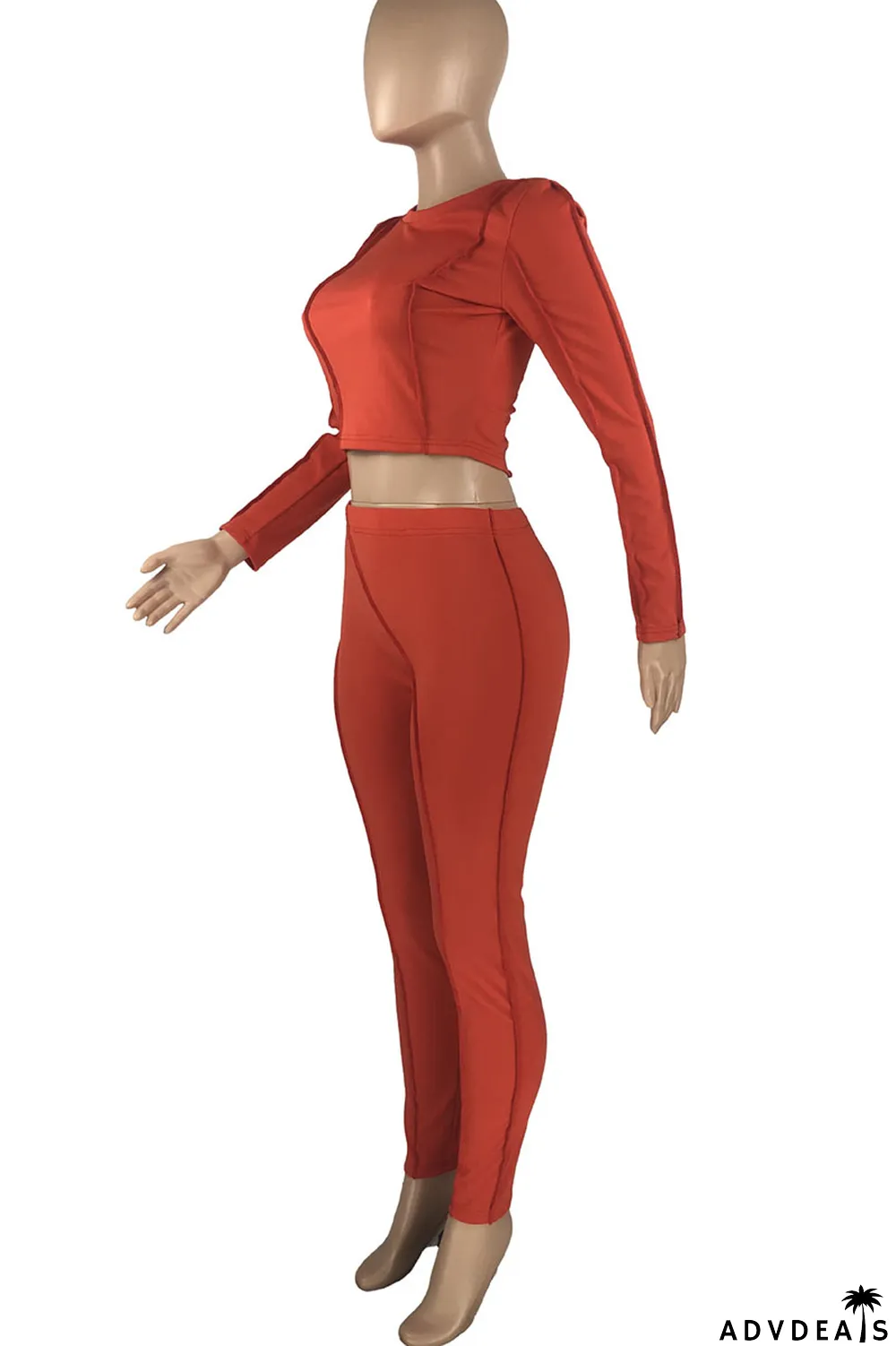 Black Casual Solid Hollowed Out Split Joint Frenulum O Neck Long Sleeve Two Pieces