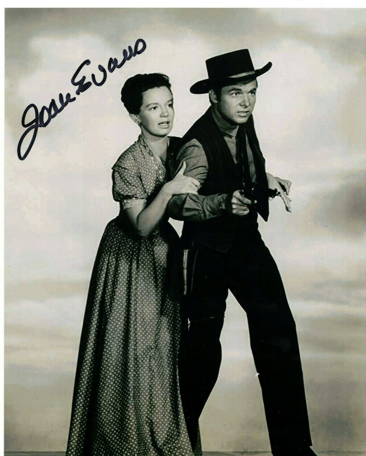 Joan Evans Authentic Signed 8x10 Photo Poster painting Autograph, No Name on the Bullet