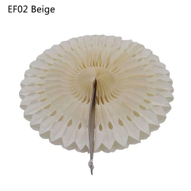 5pcs 8 20cm Tissue Paper Cut-out Paper Fans Pinwheels Hanging Flower Paper Crafts for Showers Wedding Party Birthday Festival