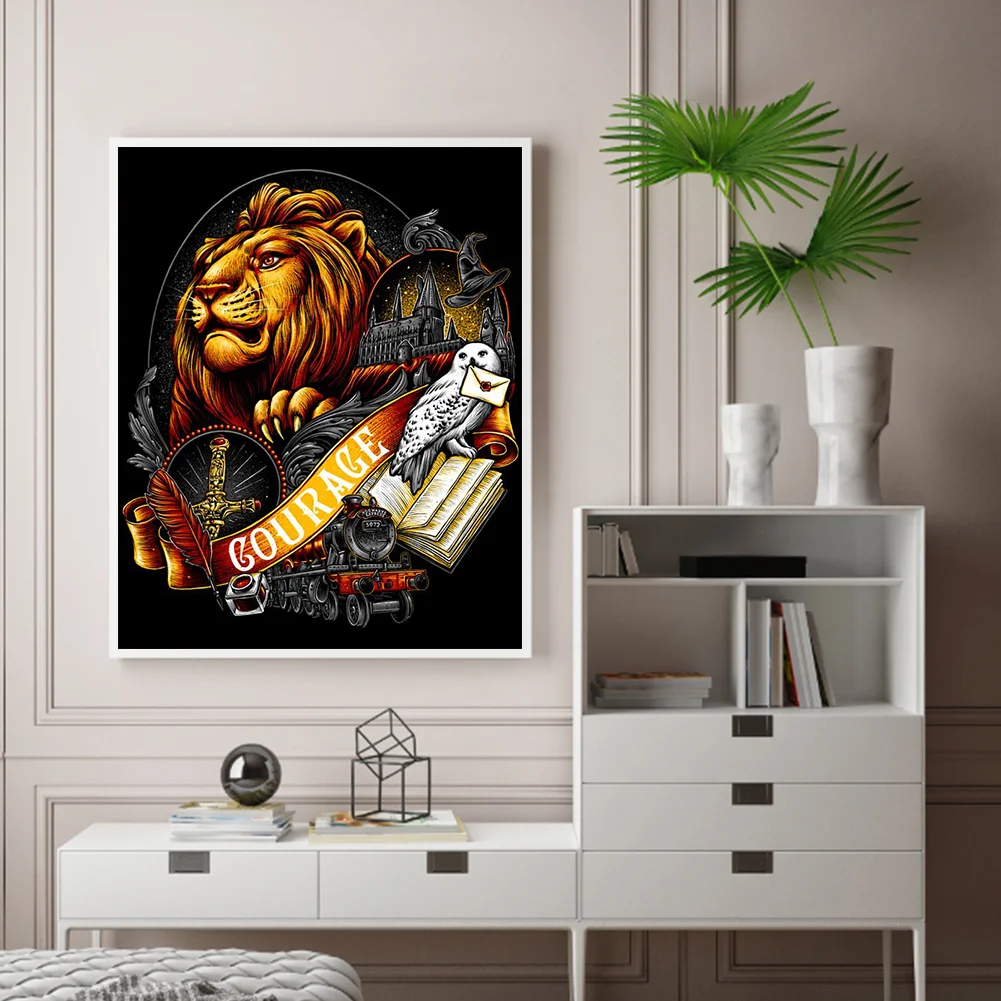 Full Printed Cross Stitch 11CT - Harry Potter(40*50cm)