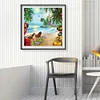 uk.everydayedeals (Limited Stock)Paint By Number - Oil Painting - Happy Time (40*40Cm)