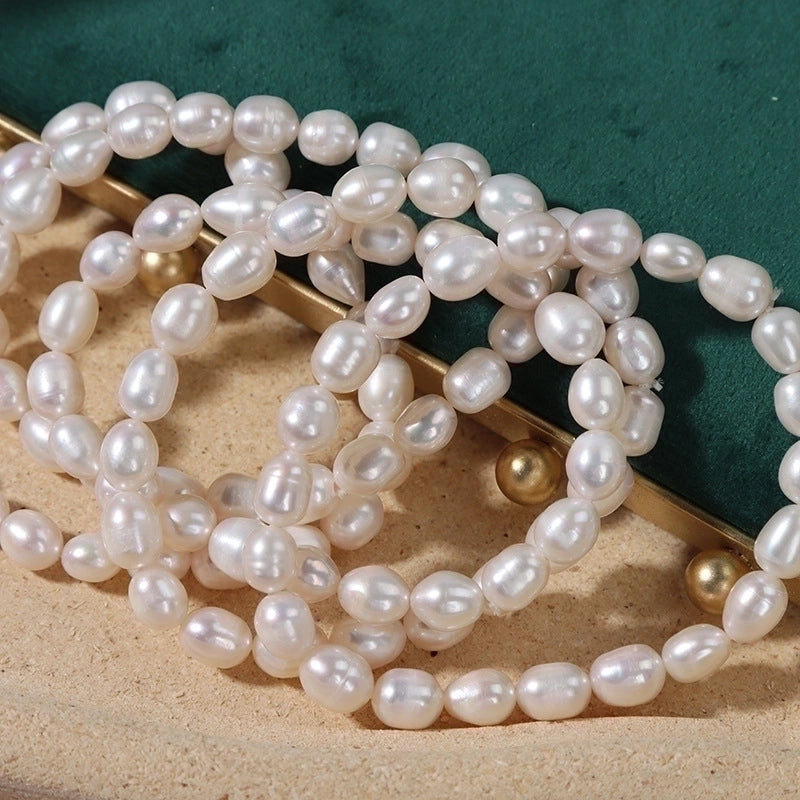 Minimalist Solid Color Pearl Beaded Bracelets 1 Piece