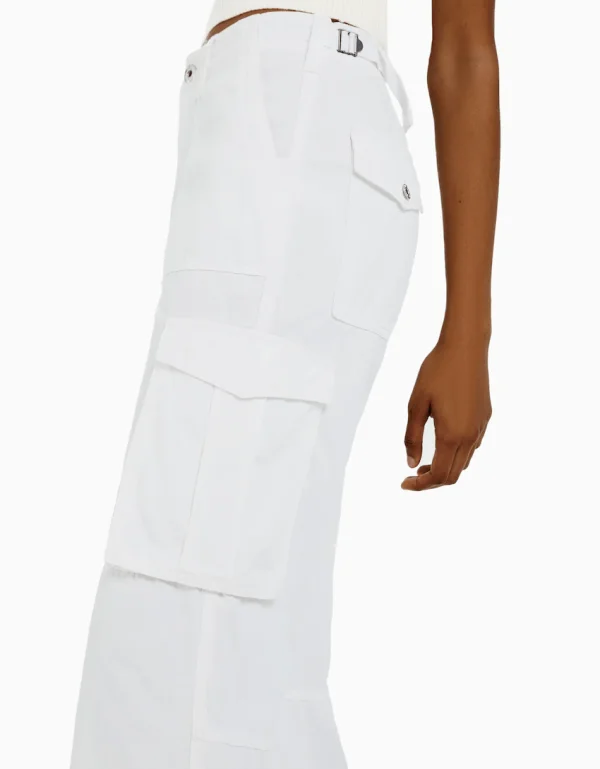 Encouragey Adjustable Straight Fit Cargo Pants( Free Shipping)