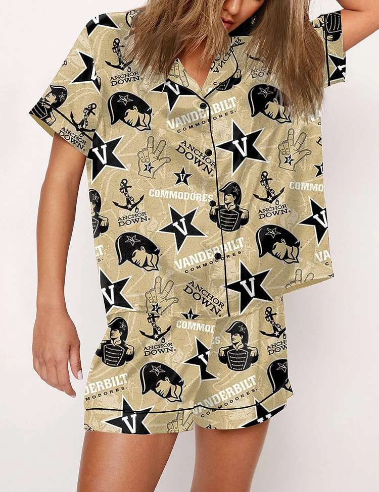 Women's Vanderbilt Commodores Football Pajama Set