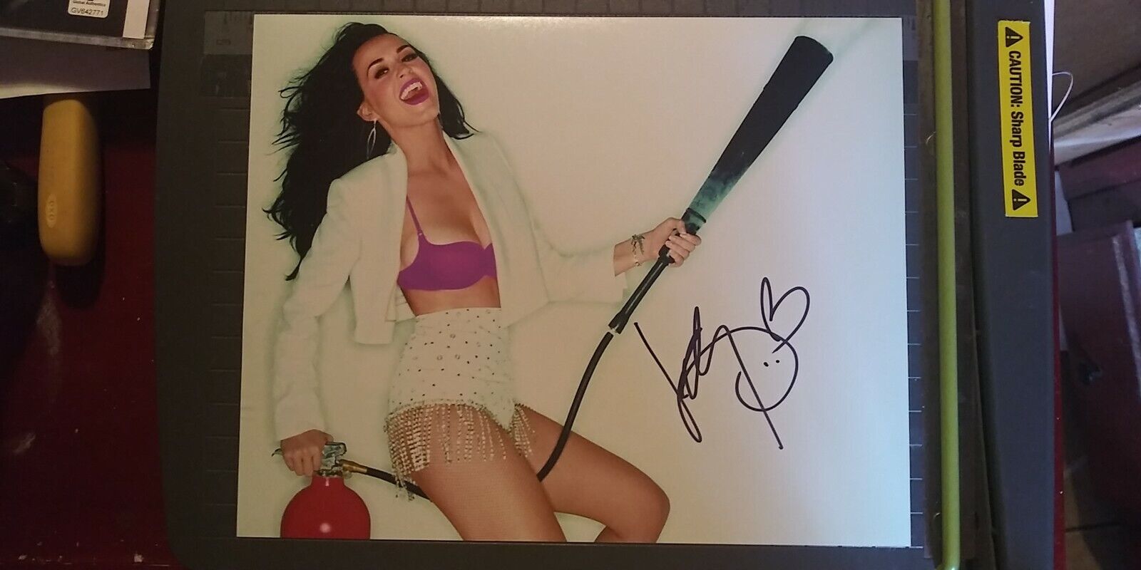 Katy Perry signed 8x10