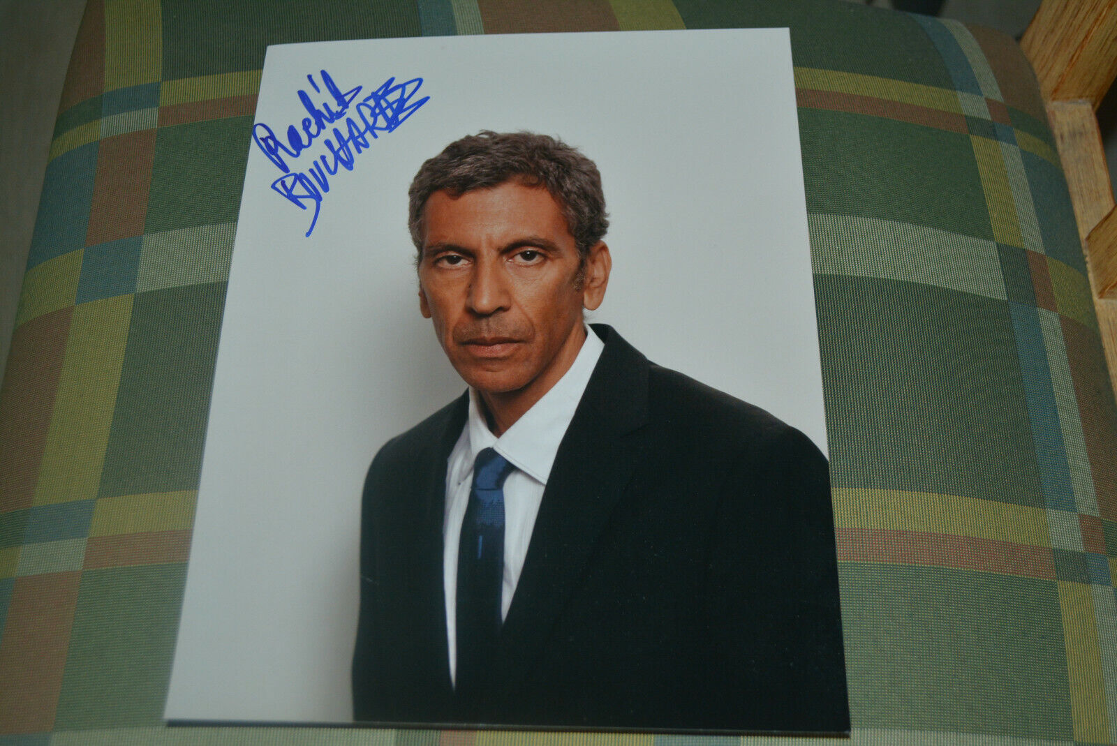 RACHID BOUCHAREB signed autograph In Person 8x10 20x25 FRENCH DIRECTOR