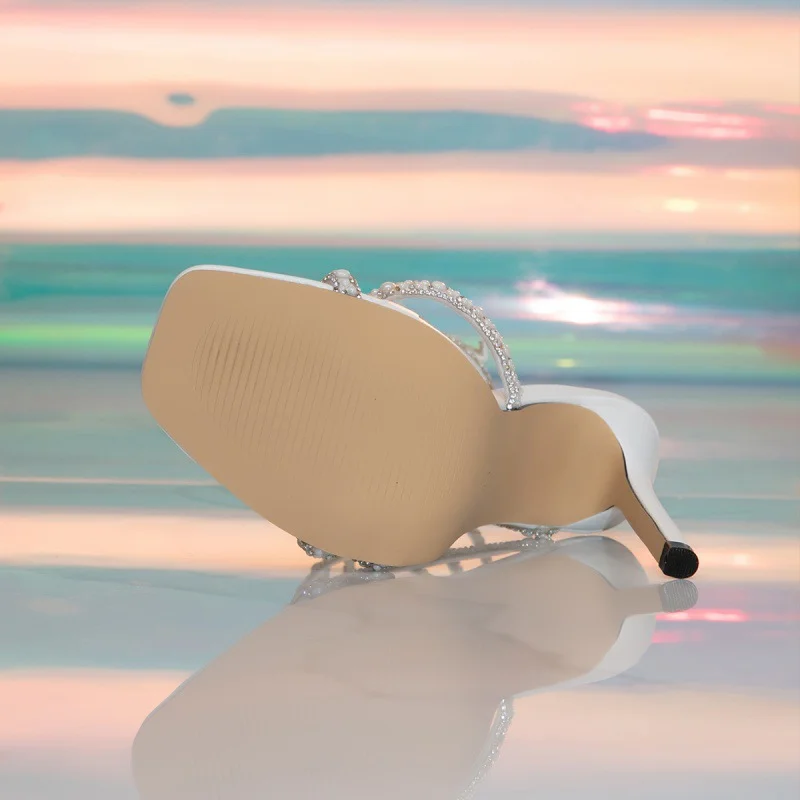 Yyvonne New Straps High Heel Roman Sandals Female Sheel Star With A Hundred Snake-Shaped Winding High Heels