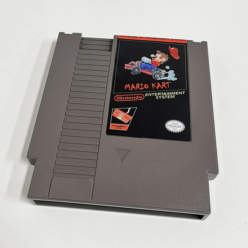  Mario Kart For Nintendo NES - 8 Bit Game Cartridge