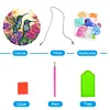 DIY Crystal Diamond Painting Double Sided Effect  Hummingbird Pendant Home Garden Hanging Kit