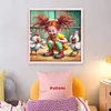 Girl With Chick-11CT Stamped Cross Stitch 40*40cm/15.75*15.75in
