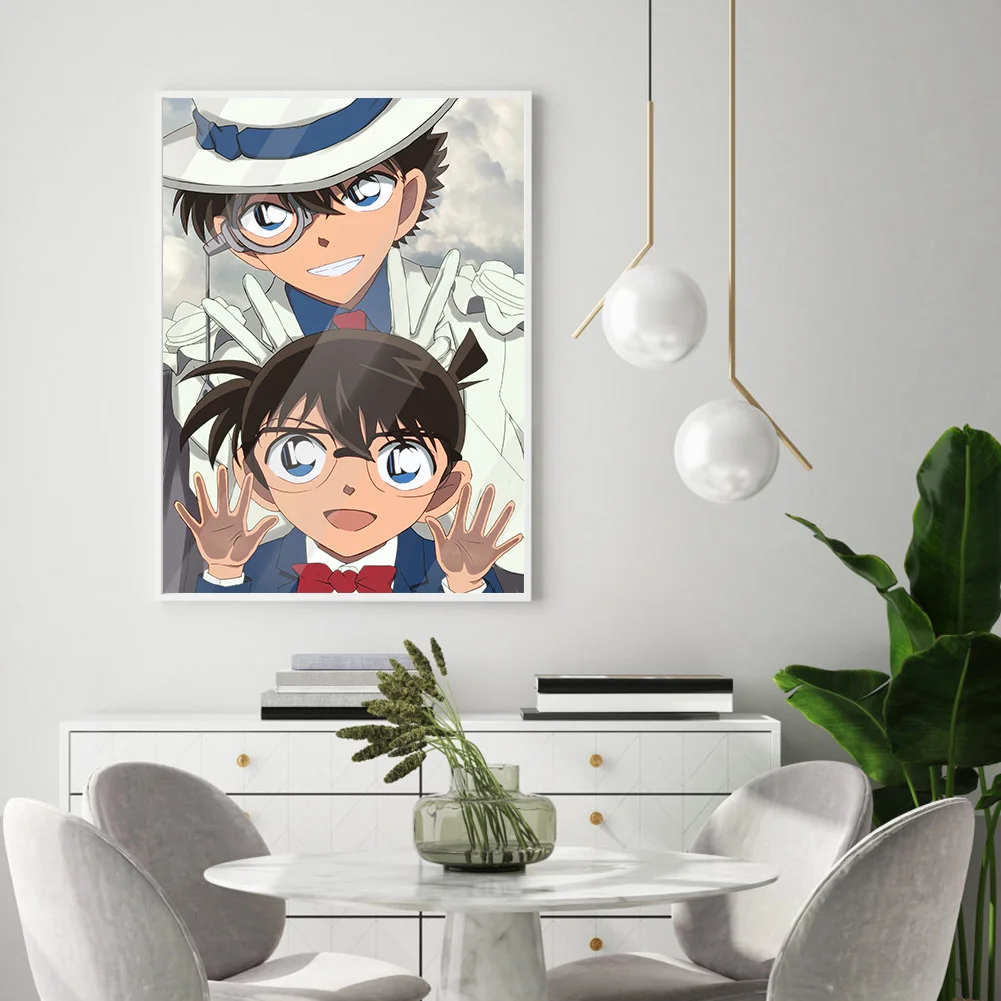 Diamond Painting - Full Round Drill - Conan(30*40cm)