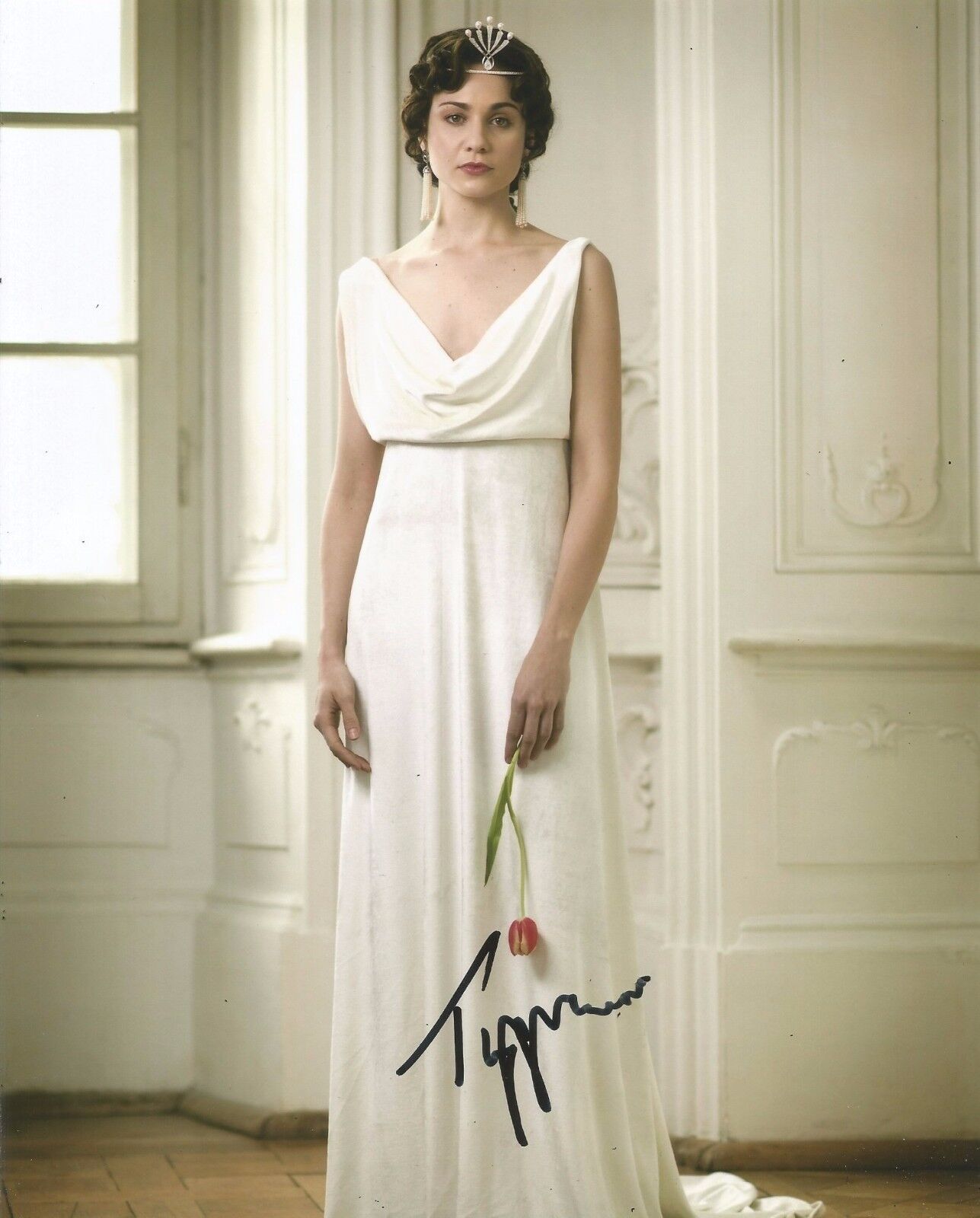 Tuppence Middleton Signed War And Peace 10x8 Photo Poster painting AFTAL